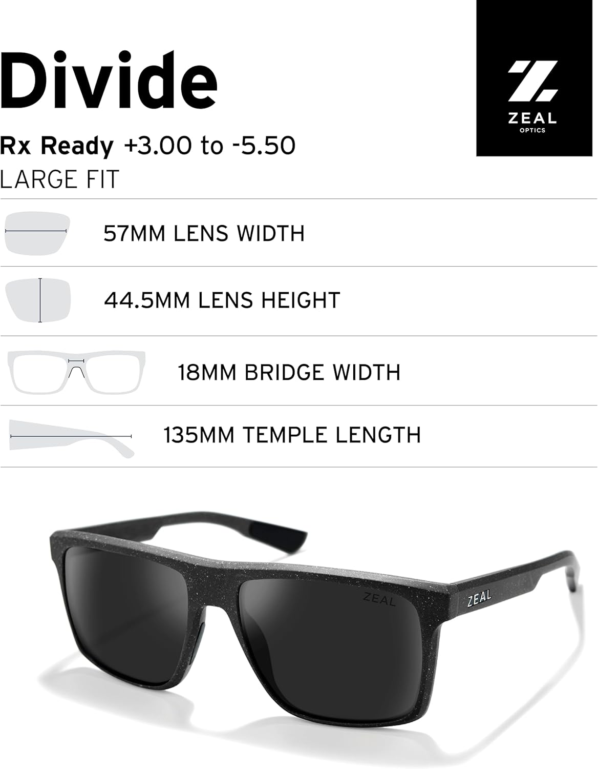 Zeal Optics Divide Eco-Friendly Men's Polarized Jamaica Ubuy