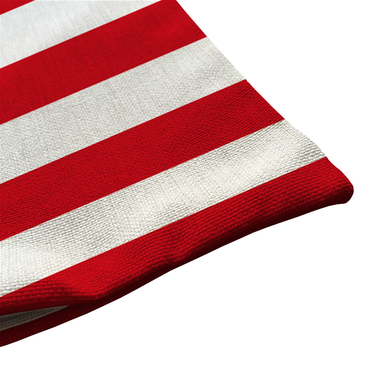 Lexington Federa Per Cuscino Arts & Crafts 50x50 Cm – Cotone Blu/Bianco/Rosso Con Bandiera Americana