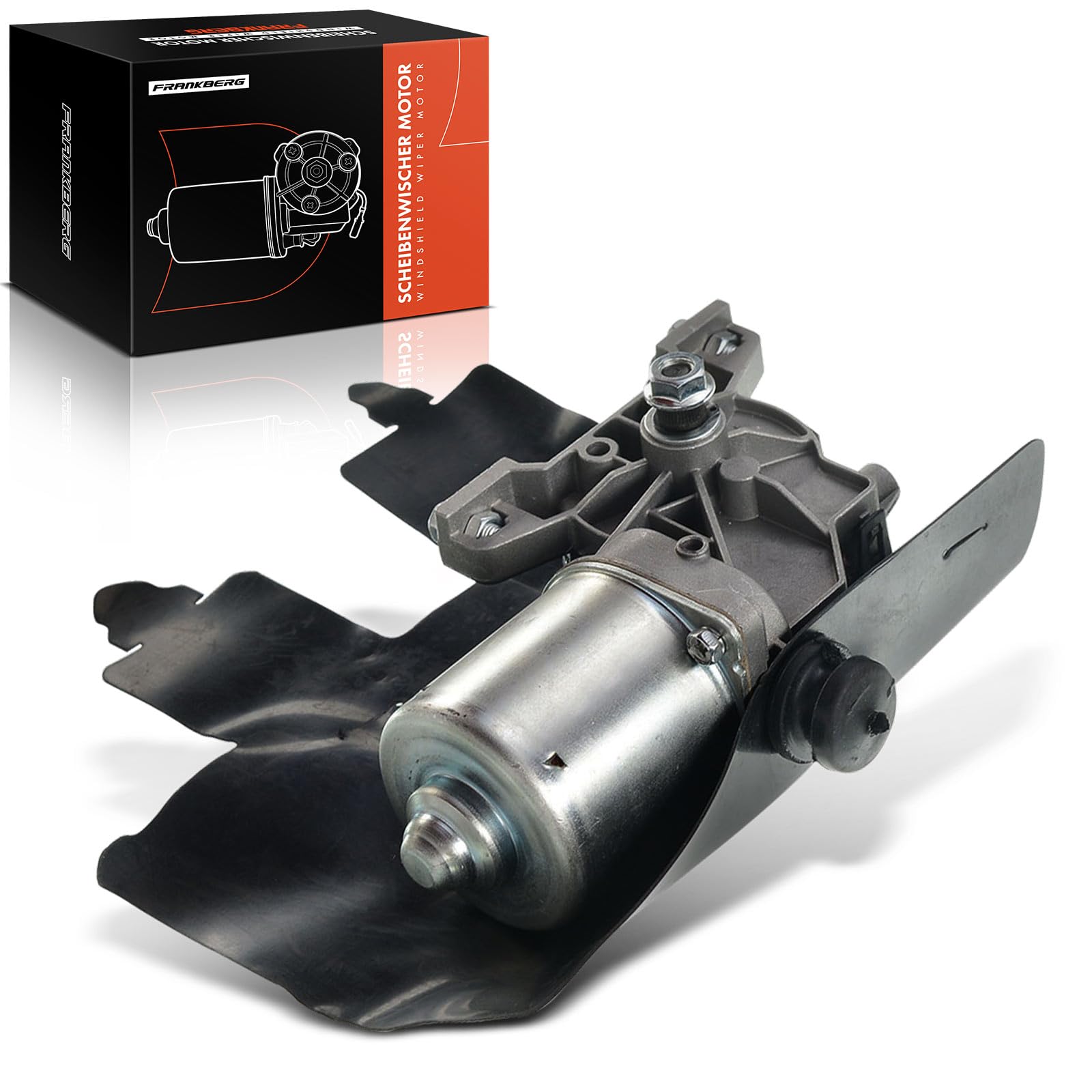 Frankberg 1x Windshield Wiper Motor Windscreen Wiper Motor 12V 4-Pins Front Left Right Compatible With 169 1.1L-1.4L 2003-2012 Replace# 77362587