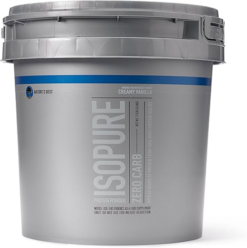 Miniatura 5 de Isopure Zero Carb polvo de proteína amistosa con dieta Keto aislado 100 de proteína de suero