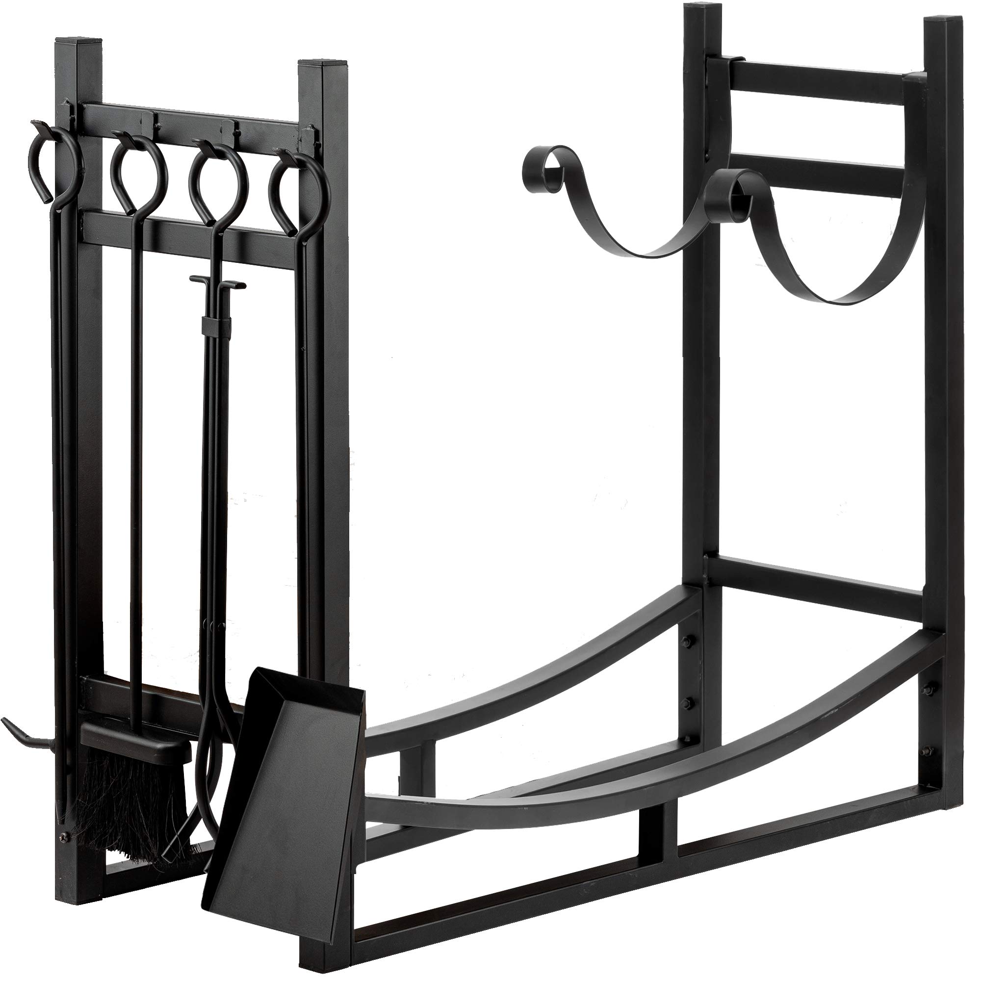 Buy Amagabeli 3FTx30.7in Large Wide Firewood Rack Fireplace Tool Rack