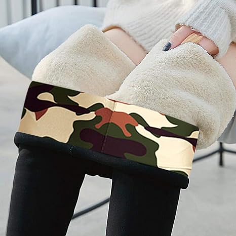 Thermal leggings for women, winter skin 