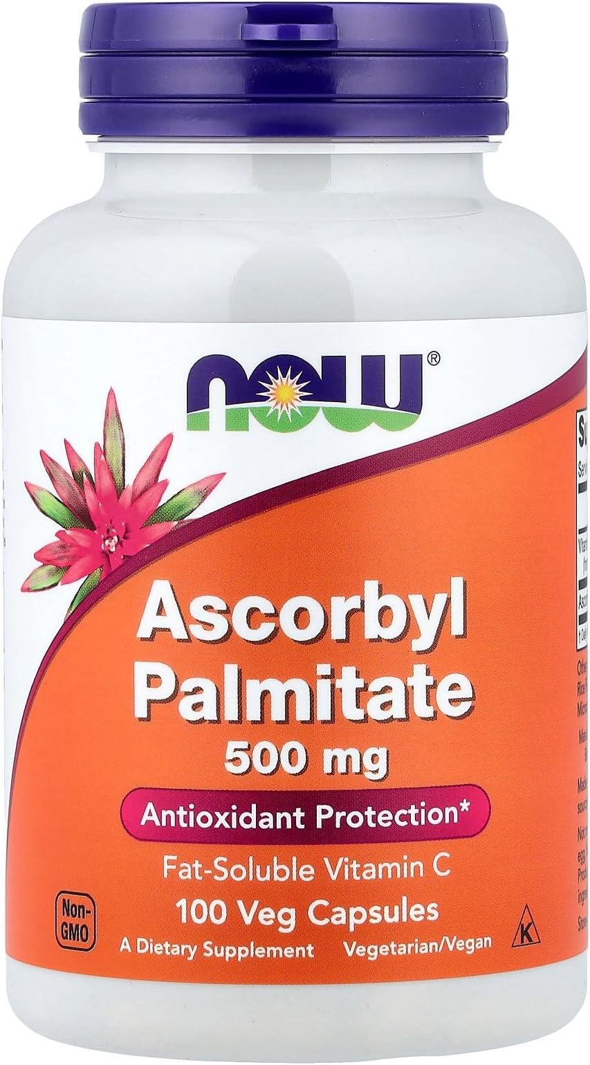 Ascorbyl Palmitate 500 mg, 100 Veg Capsules