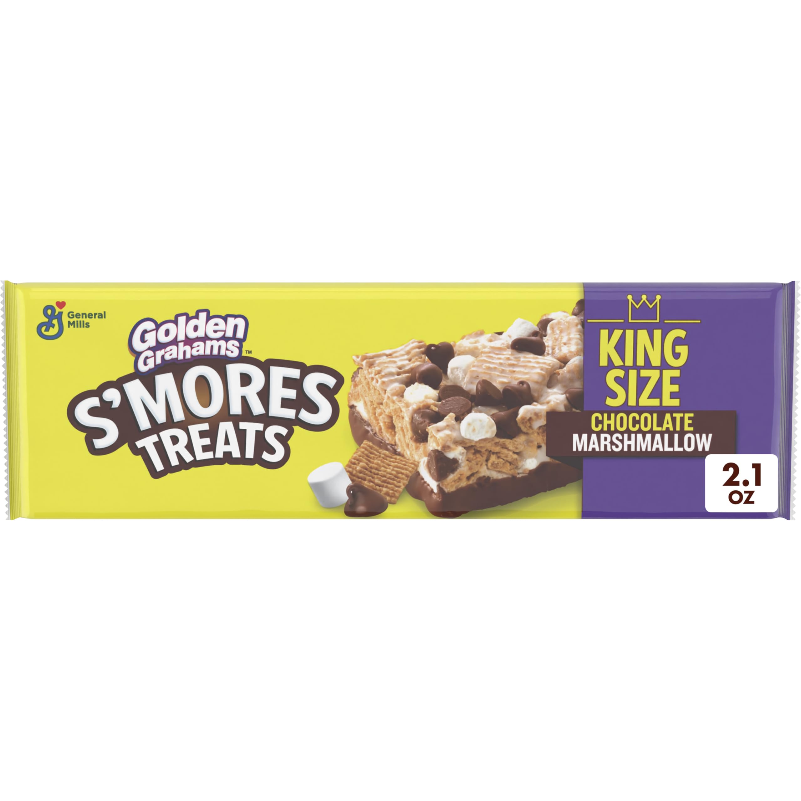 Smores Treat Bars, 2.1 Oz, 12 Count (Pack of 8)