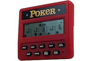 SD LIFE Electronic Hand Held 5 In 1 Battery Poker Game