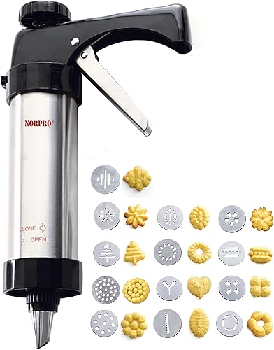 Miniatura 2 de Norpro 3299 SS - Prensa para galletasglaseado con estuche