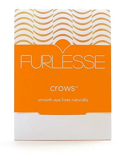 Furlesse - Parches antiarrugas de cuervos, parches de ojos para arrugas y líneas de patas de gallo, parches antiarrugas no invasivos, cuidado de la