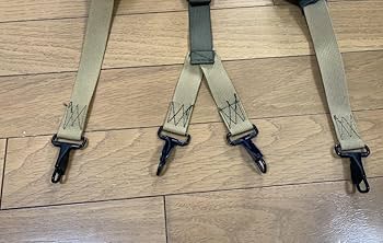 Amazon.co.jp: LC-2 ベルト サスペンダー OD オリーブドラブ 米