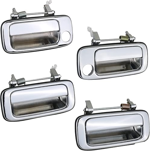 Manija de puerta exterior para Toyota Land Cruiser Serie 80 Lexus LX450 1990-1998 Reemplaza 69210-60010 69220-60010 69230-60010 69240-60010 4 piezas