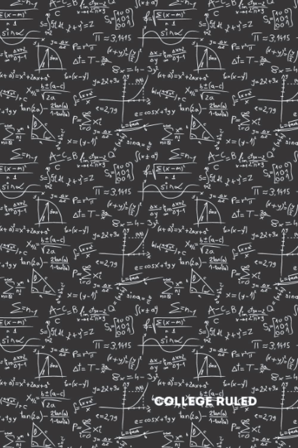 College Ruled: Math Print