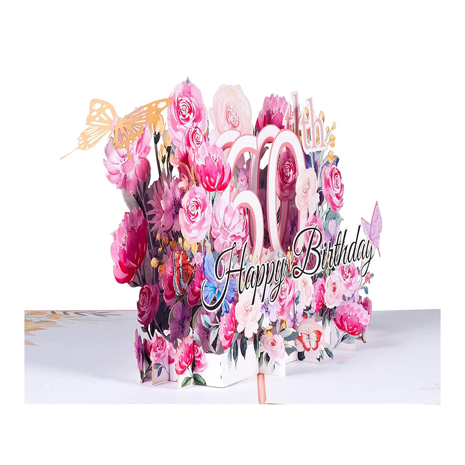 OFFCUP 60 Anni Biglietto Auguri Compleanno 3D
