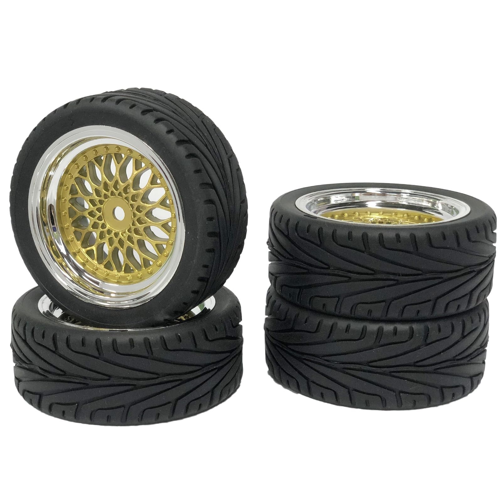 RC Car Tyres and Wheels Set - Image 3