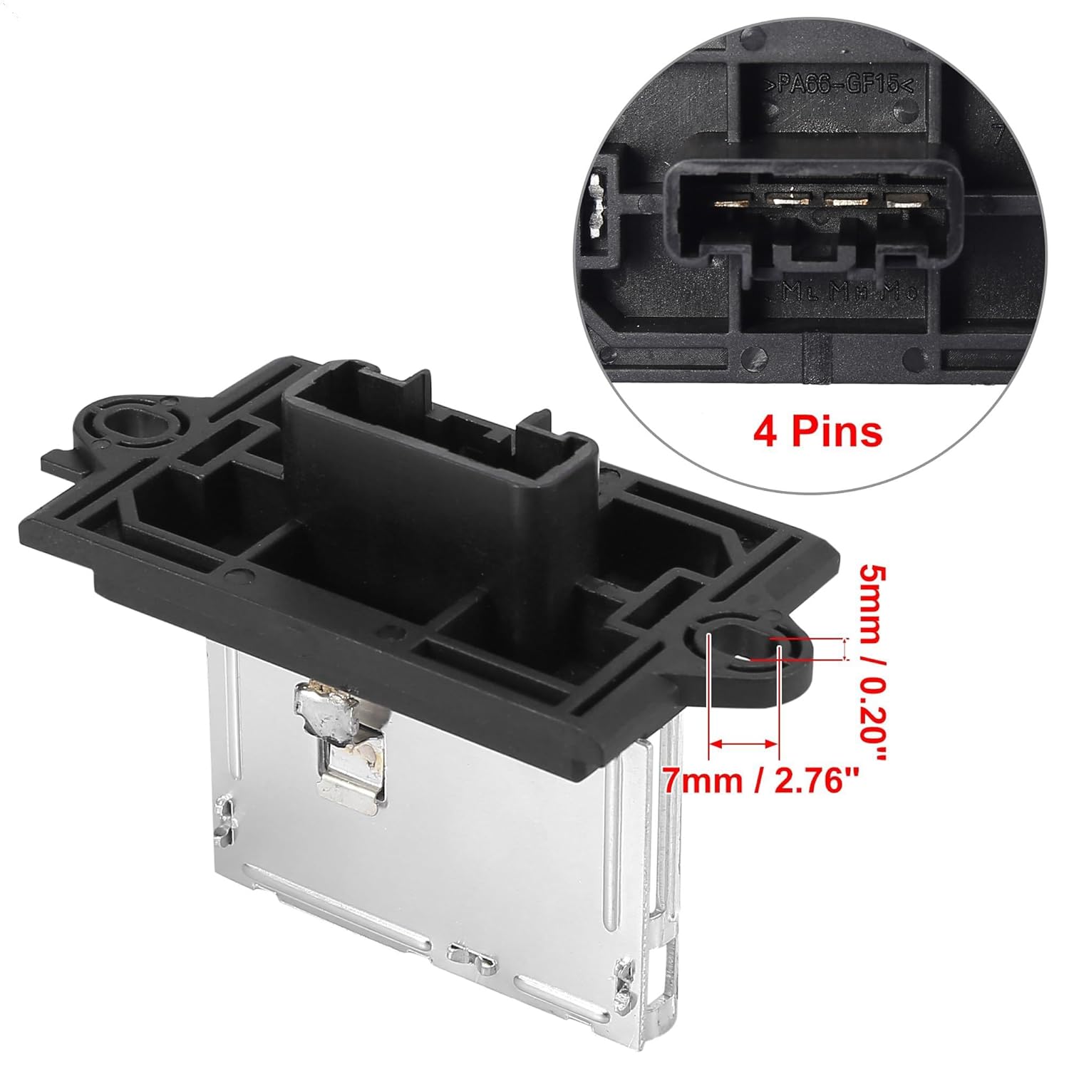 Car Air Conditioning Fan Heater Blower Motor Resistor 27150-Ed50A