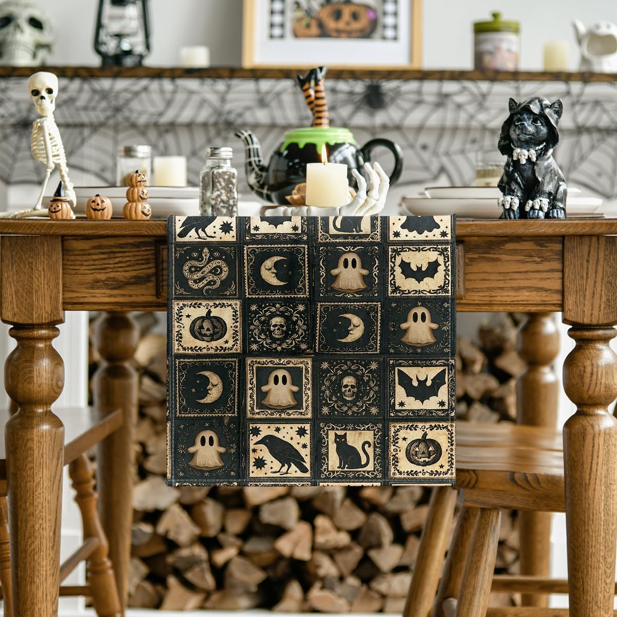 Artoid Mode 210 GSM Halloween Table Runner Home Party Decor 13x72 Inch