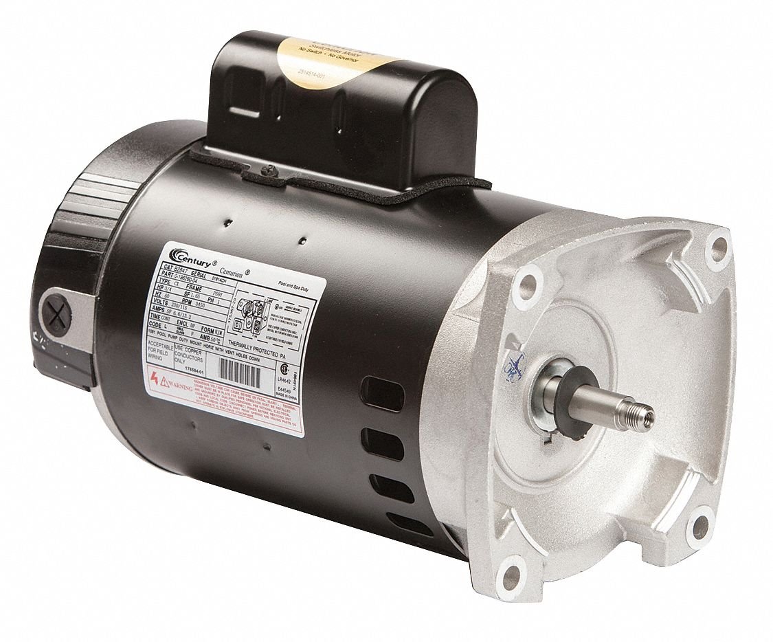 ෆ˚*一枚 Single Speed Full Rated Pool Pump Motors Two Compartment 56C