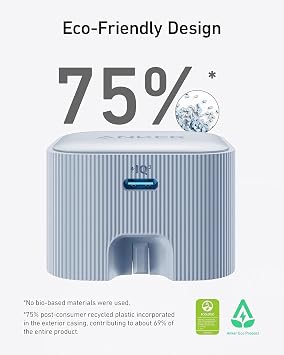 Anker 30W Nano USB-C Charger with Foldable Plug, PIQ 3.0 and PPS Fast Charging, for iPhone, Pixel, Samsung, iPad and More (White)