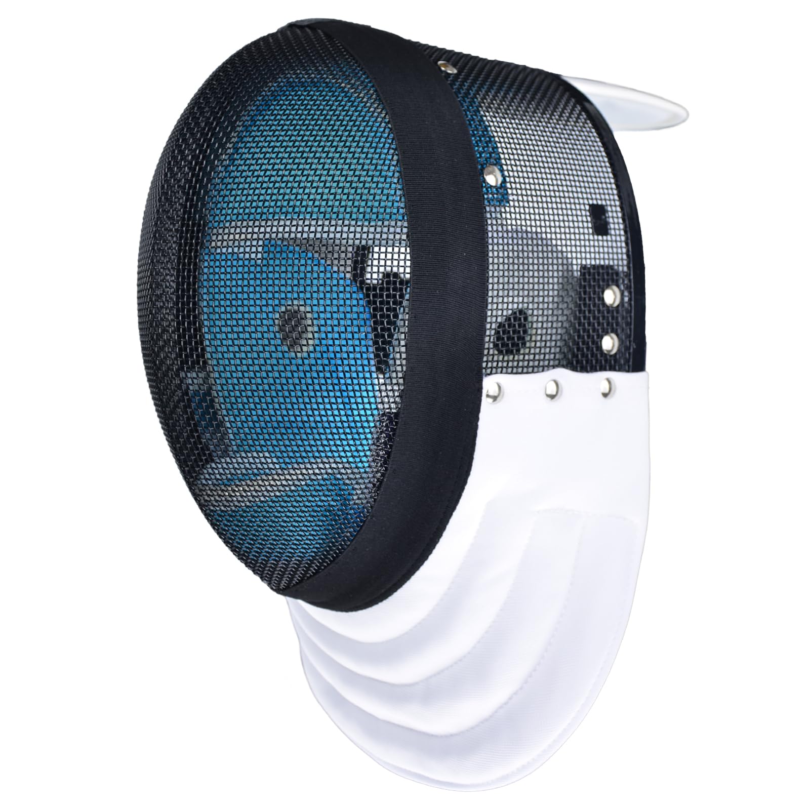Fencing Mask - Epee Fencing Mask 350N - Epee Fencing Helmet with Removable Lining - CE Certified Fencing Protective Gear (Removable Lining, X-Large)