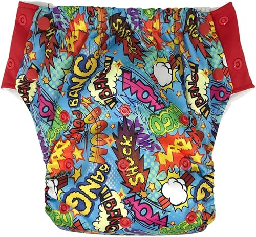 Miniatura 32 de Almohadillas elevadoras de pañales, inserciones de rayón a presión para pañales de tela (talla 3/solo insertos, paquete de 3)