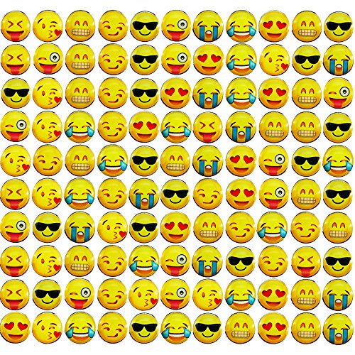 Fyess 70Pcs Smiley Face Push Pins, Decorative Push Pins,Creative Thumbtacks Drawing Pin For Home or Office Whiteboard, Corkboard, Photo Wall Holding Paper or Decoration