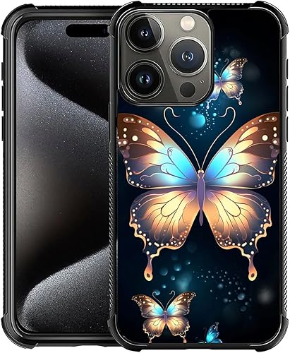 Vista 547 de Funda compatible con iPhone 13 Pro, diseño de patrón para iPhone 13 Pro, fundas para mujeres y niñas, Betsy Ross 13 estrellas de madera con bandera