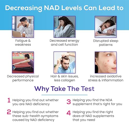 Miniatura 4 de Jinfiniti -Prueba de NAD intracelular -Medir su nivel de NAD- Resultados precisos de un laboratorio certificado por CLIA