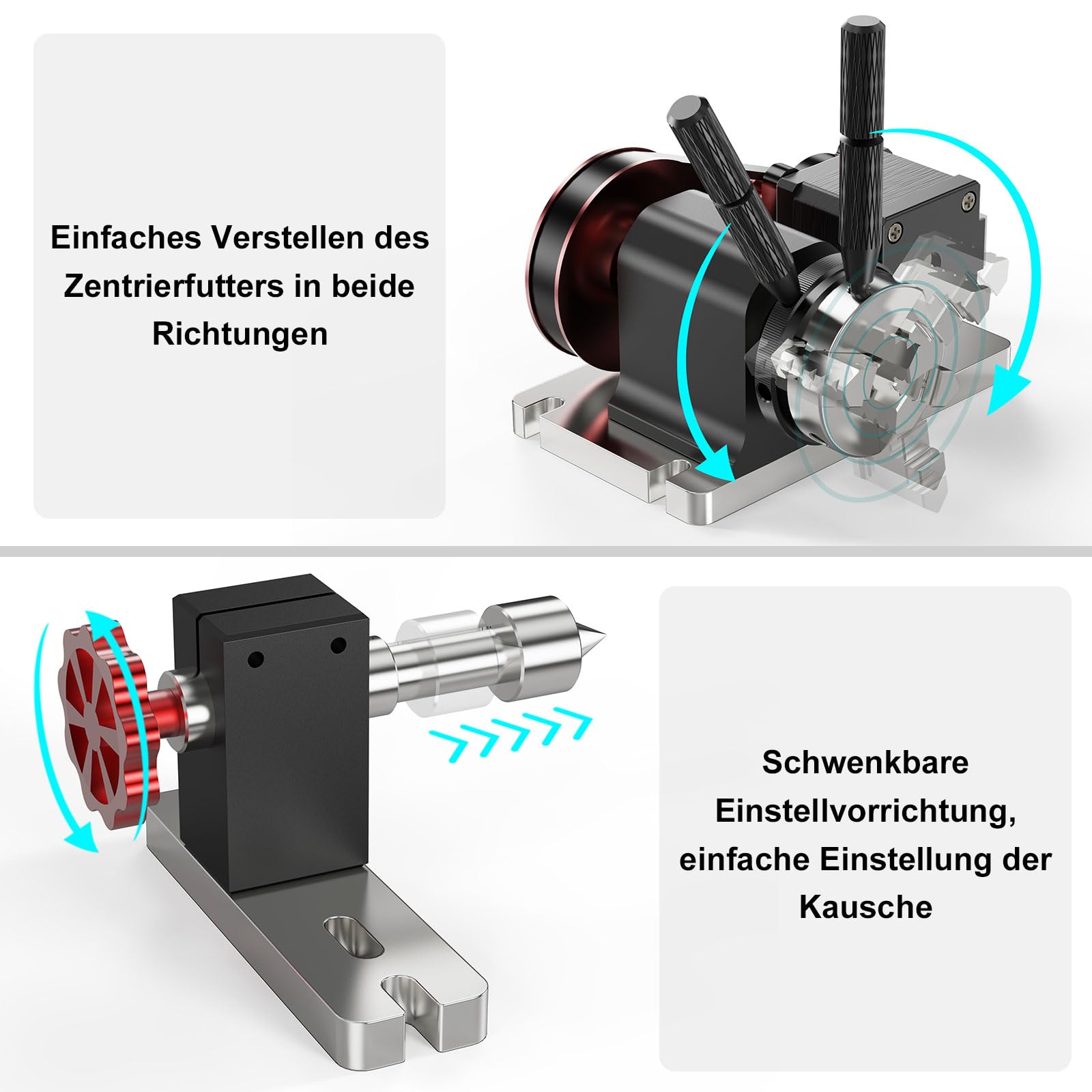 TWO TREES TTC450 Kit De Module Rotatif CNC 4ème Axe Pour Laser | Europe