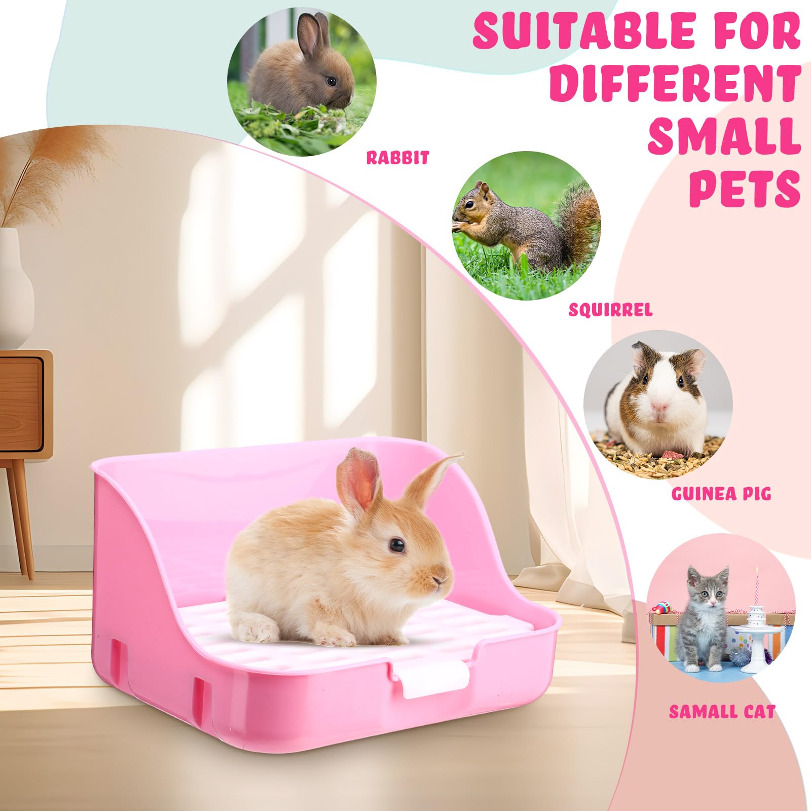 Amazon.com : Reallnaive 15 Pcs Rabbit Starter Kit Small