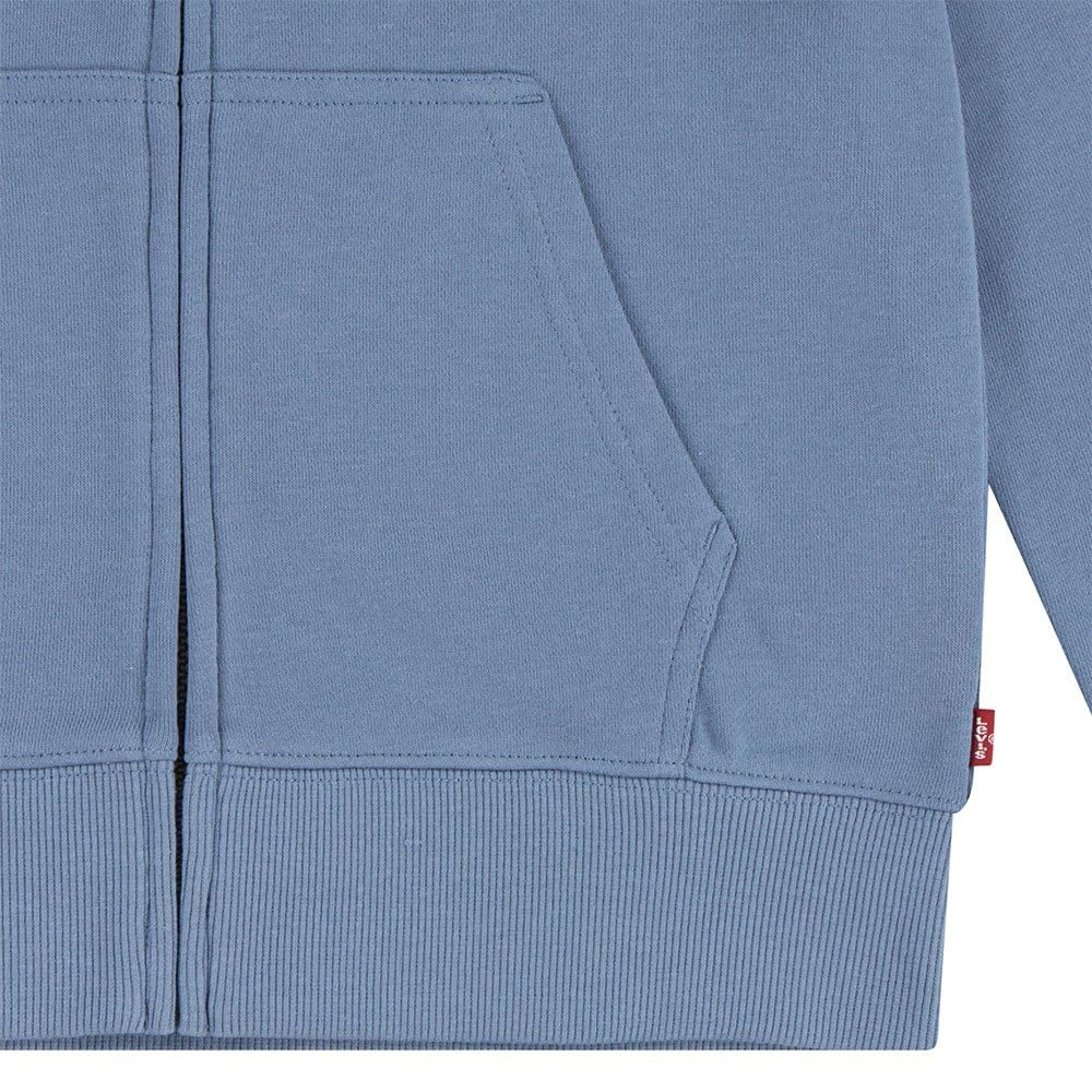 Levi's Baby-Jungen LVB SOLID Full Zip Hoodie 6EK793 Hooded Sweatshirt, Coronet Blue, 12 Months