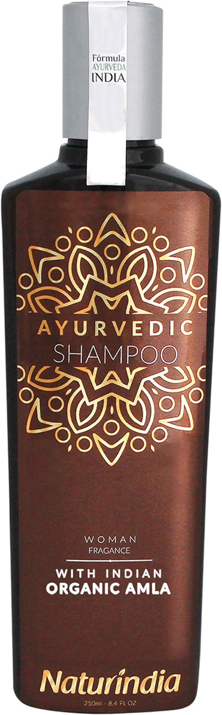 Ayurvedic Amla Hair Growth Shampoo – Organic Indian Formula Sulfate & Paraben Free For Hair loss and Thinning - Natural Vitamin C and B-Complex for Women