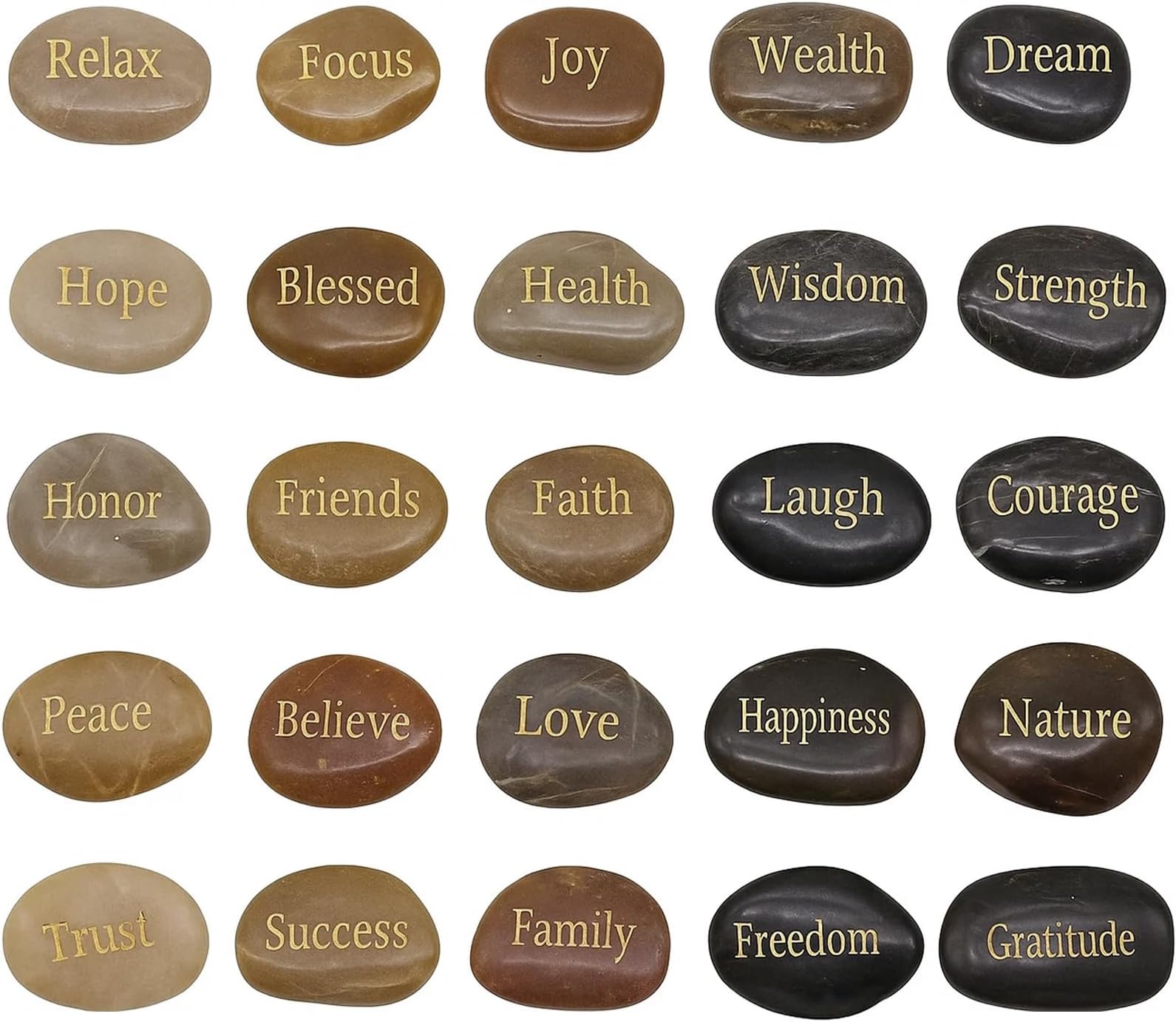 Engraved Inspirational Stones