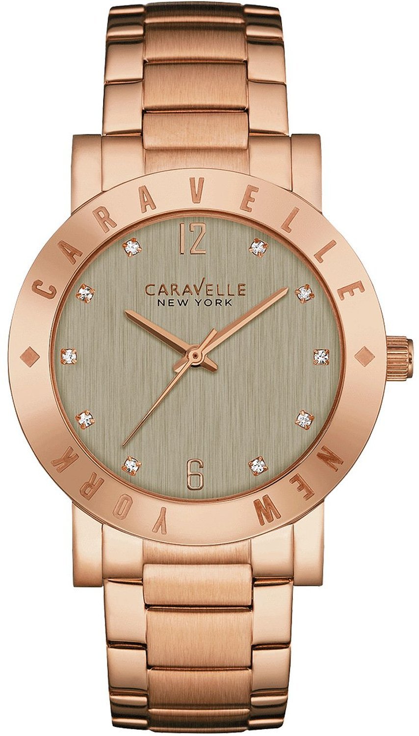 Caravelle New York44l203 Analogue Quartz Watch For Women 36 Mm