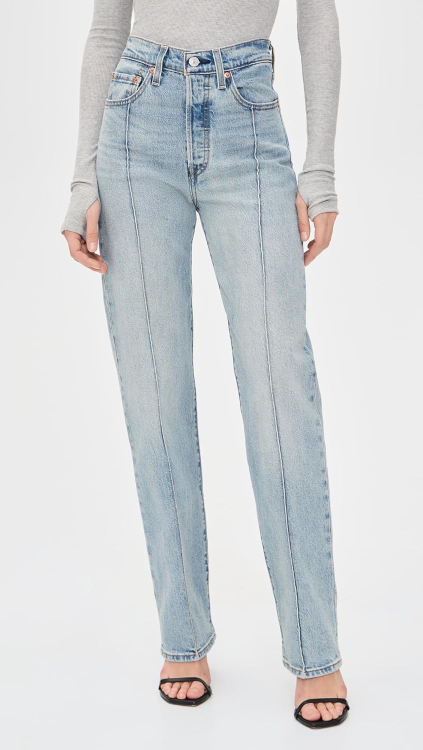 Levi's Womens Ribcage Full Length - Image 2