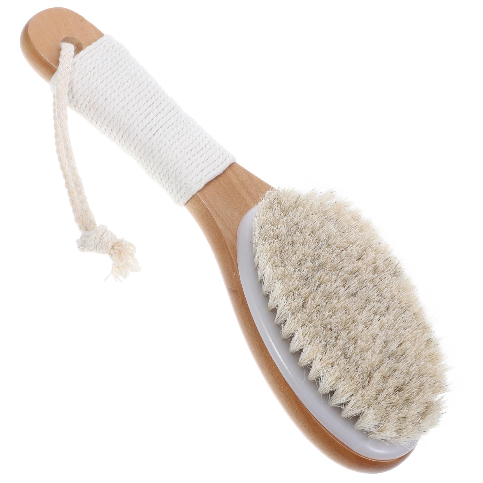 Didiseaon 5 Piezas Cepillo de baño de cerdas suaves de crin herramienta de baño corporal cepillo exfoliante de espalda cepillo de baño corporal depurador de de baño cepillo de espalda