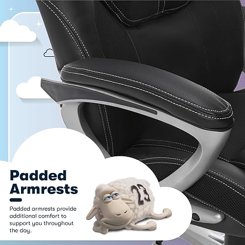 Miniatura 6 de Silla Serta, Negro