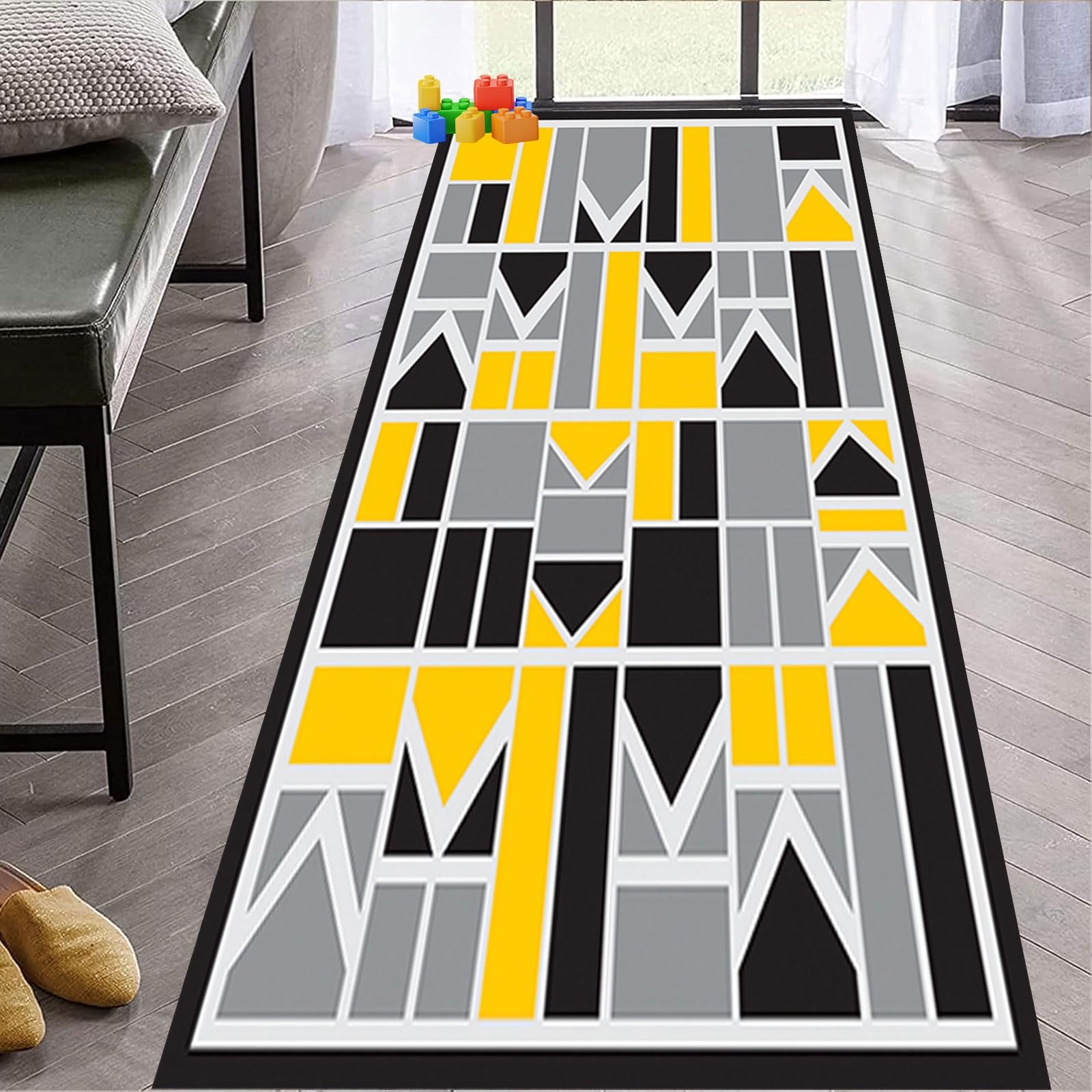 Tapis de cuisine 70x160 lavable anti-salissures pour sol propre et sécurisé