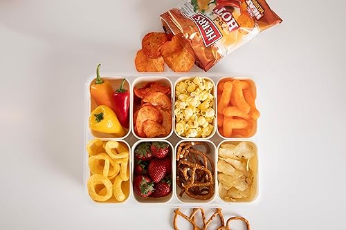 Miniatura 4 de Herr's Papas fritas rojas vivas, 7.75 onzas (paquete de 12 bolsas)  Papas fritas rojas picantes para fanáticos de sabor atrevido, ideales para