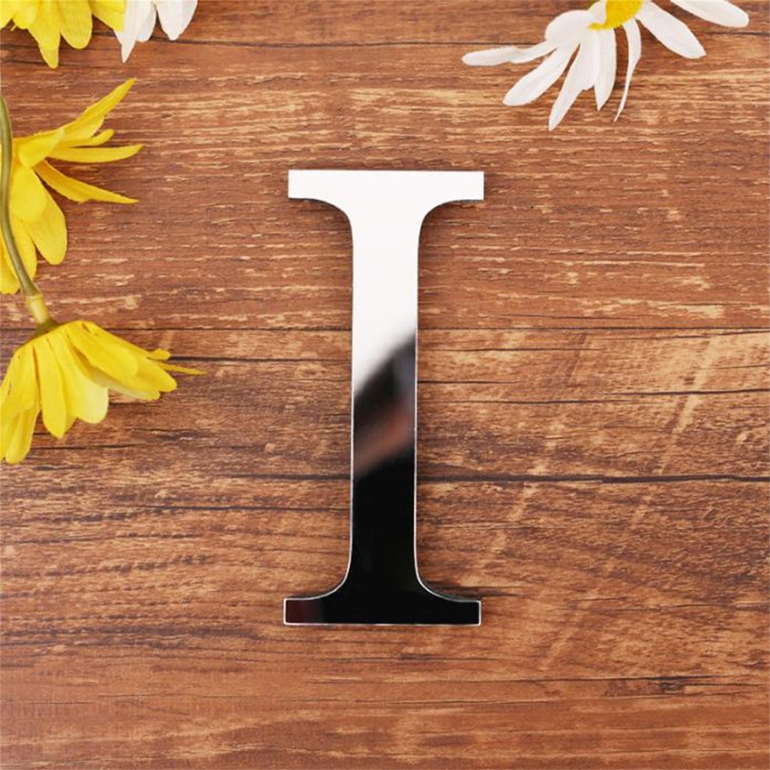 3D Acrilico Specchio Adesivi Da Parete 26 Lettere Cuore Forma Arbitrale Decor per Home