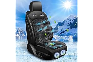 1PC Cooling Car Seat Cover: Ventilated Seat Cushion for Ultimate Summer Comfort