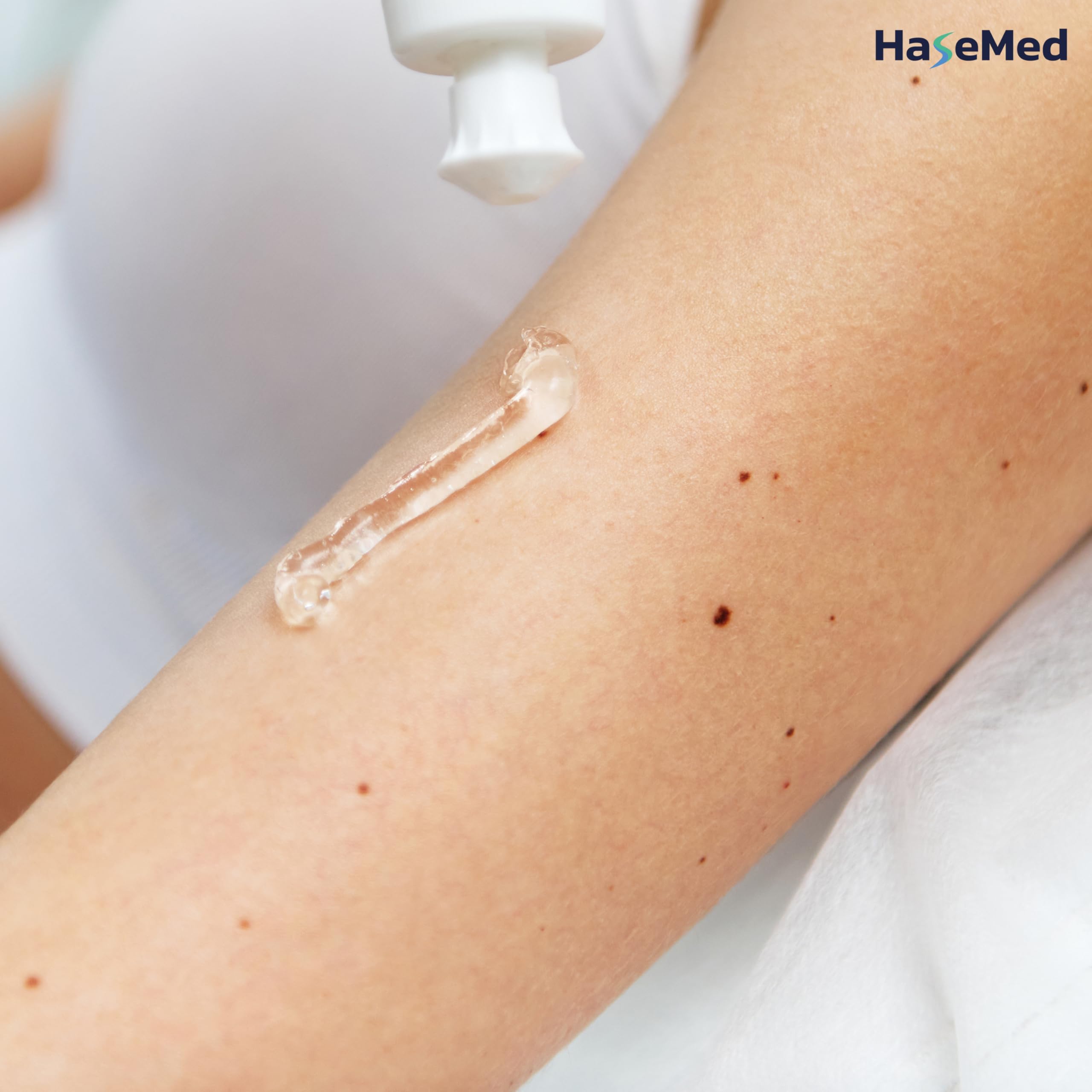 HaseMed - Gel ultrasónico de 10 l (2 unidades) – pH neutro, respetuoso con la piel y biocompatible para una óptima transmisión ultrasónica, ideal para exámenes de ultrasonidos en la práctica y la vida