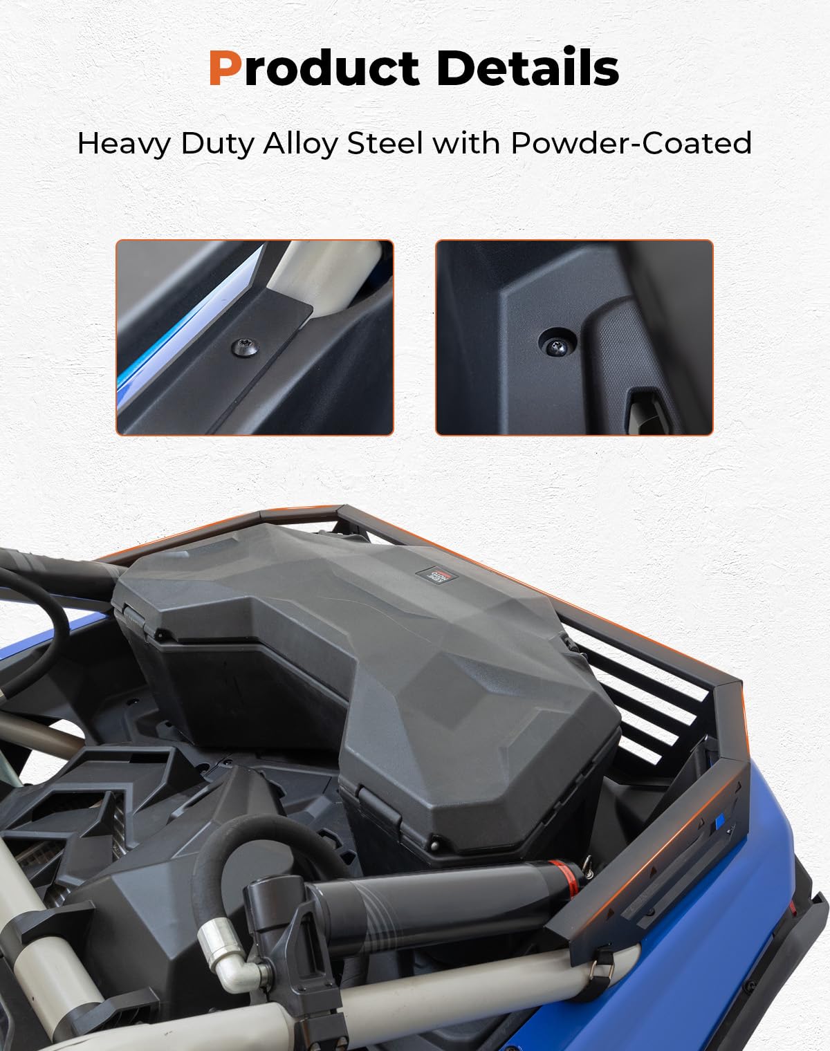KEMIMOTO X3 - Puerta trasera compatible con Can-Am Maverick X3 y Max 2017-2026, accesorio de extensión segura de carga