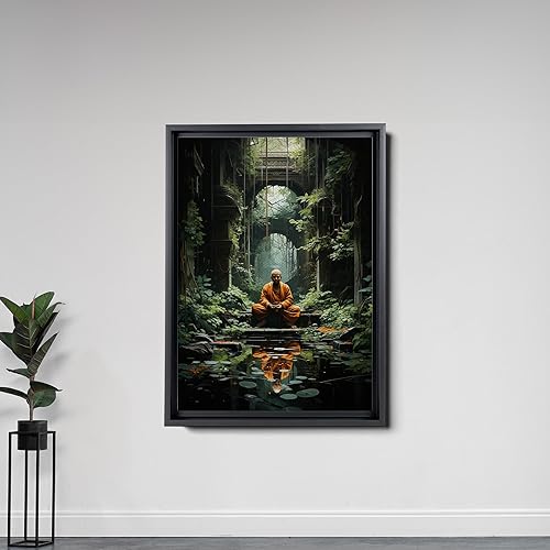 Miniatura 6 de Yoga Wall Decor, Yoga Wall Art, Buda Canvas Art, Buda Decor, Buda Canvas Print, Luxury Framed Wall Decor, Canvas Prints, Art Decor