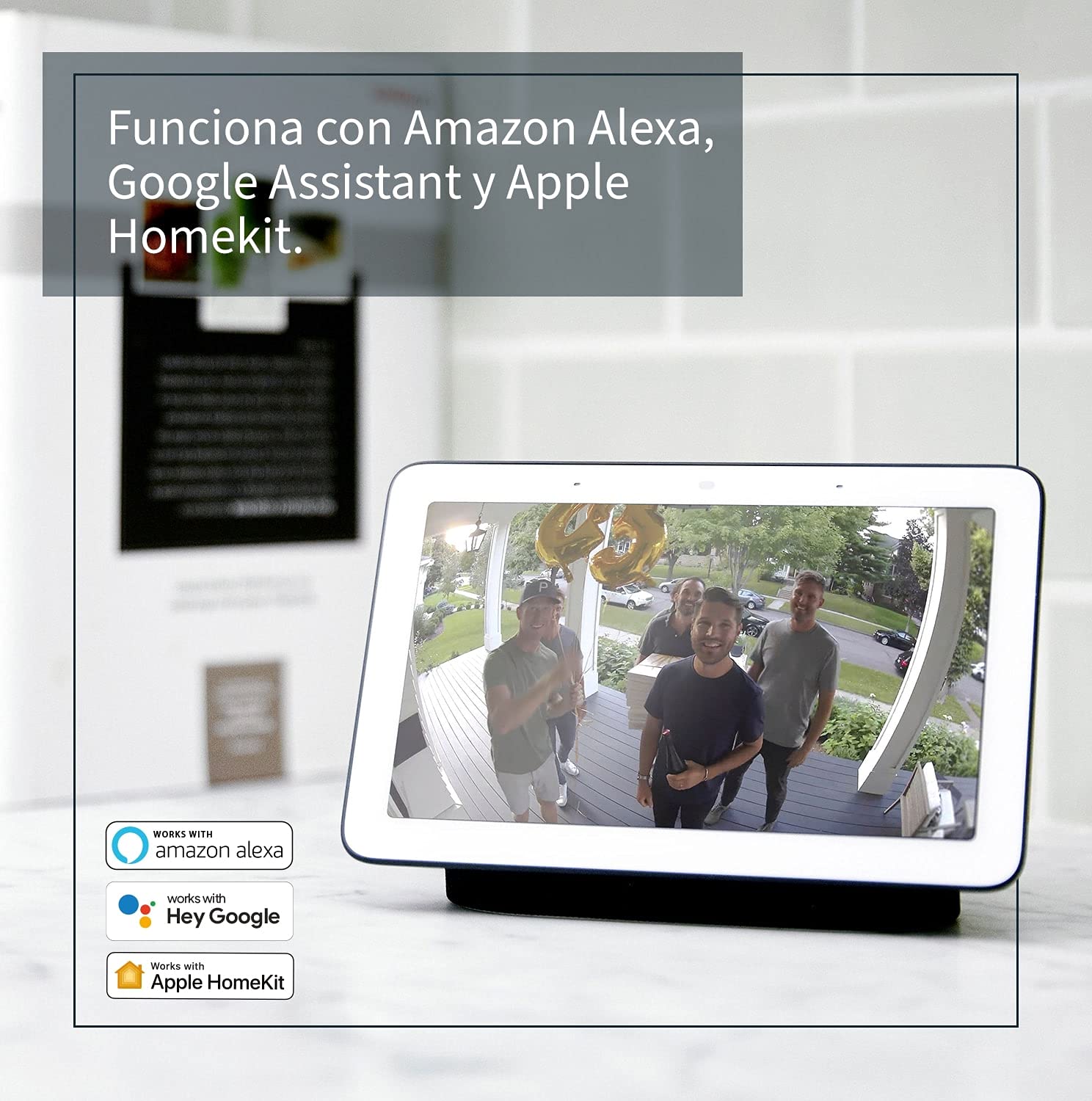 Arlo Cable De Carga Magnético 7,6 m, Blanco, Solo Compatible Con La Cámara WiFi Essential (+XL), Para Exteriores, Arlo Accesorio Certificado, VMA3700