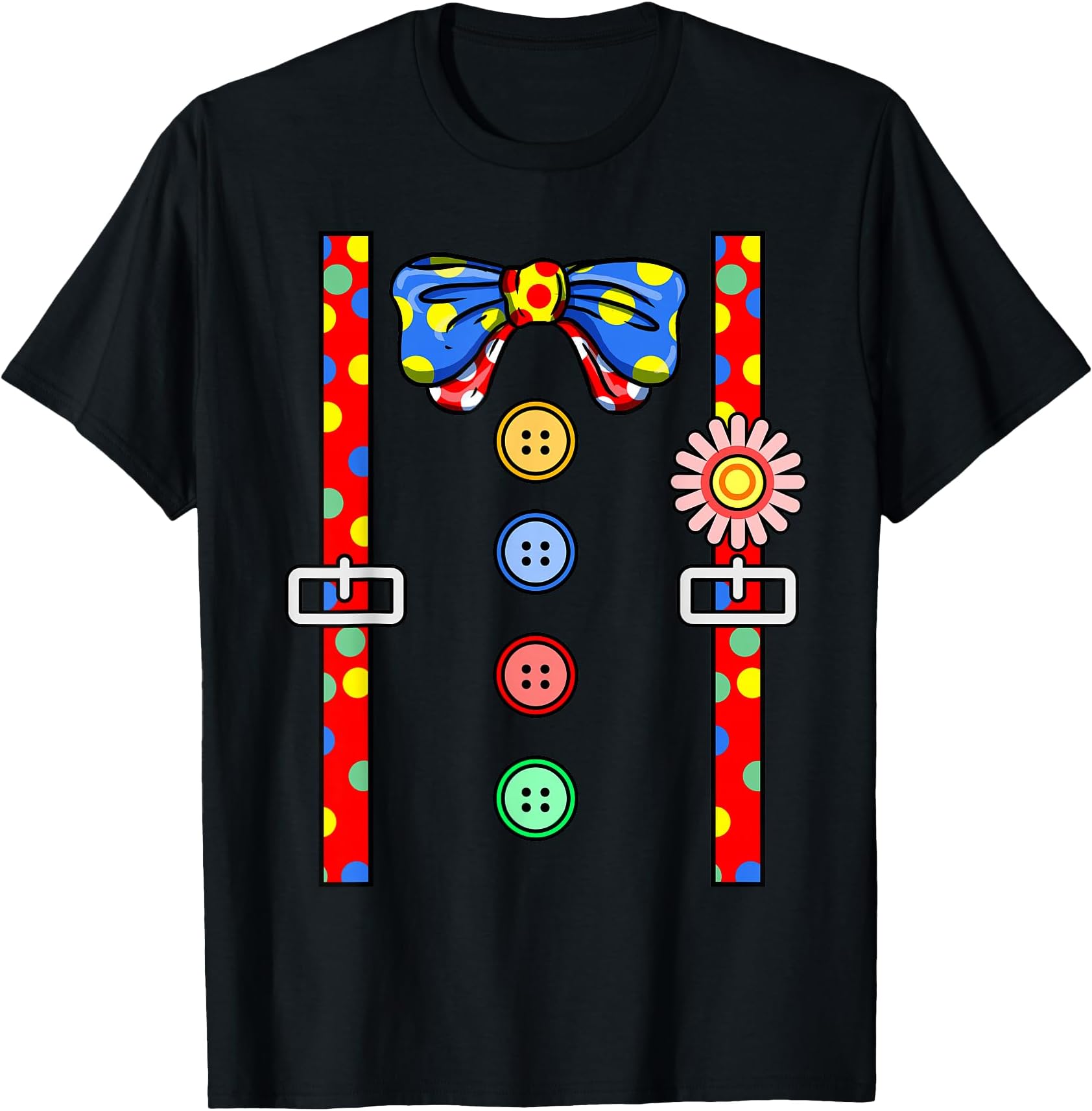 Clown Costume Halloween T-Shirt