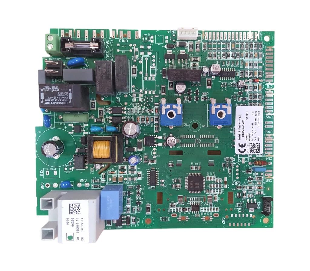 Placa Electrónica Original para Caldera (HAGC45-SM01) - Versión de Electrónica HAGC45-SM01 - Circuito Impreso Reacondicionado - Pieza de Repuesto