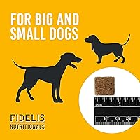 Vista 4 de FIDELIS Golosinas crudas liofilizadas para perros pequeños, medianos y grandes, con alto contenido de proteínas, sin gluten, aperitivos saludables