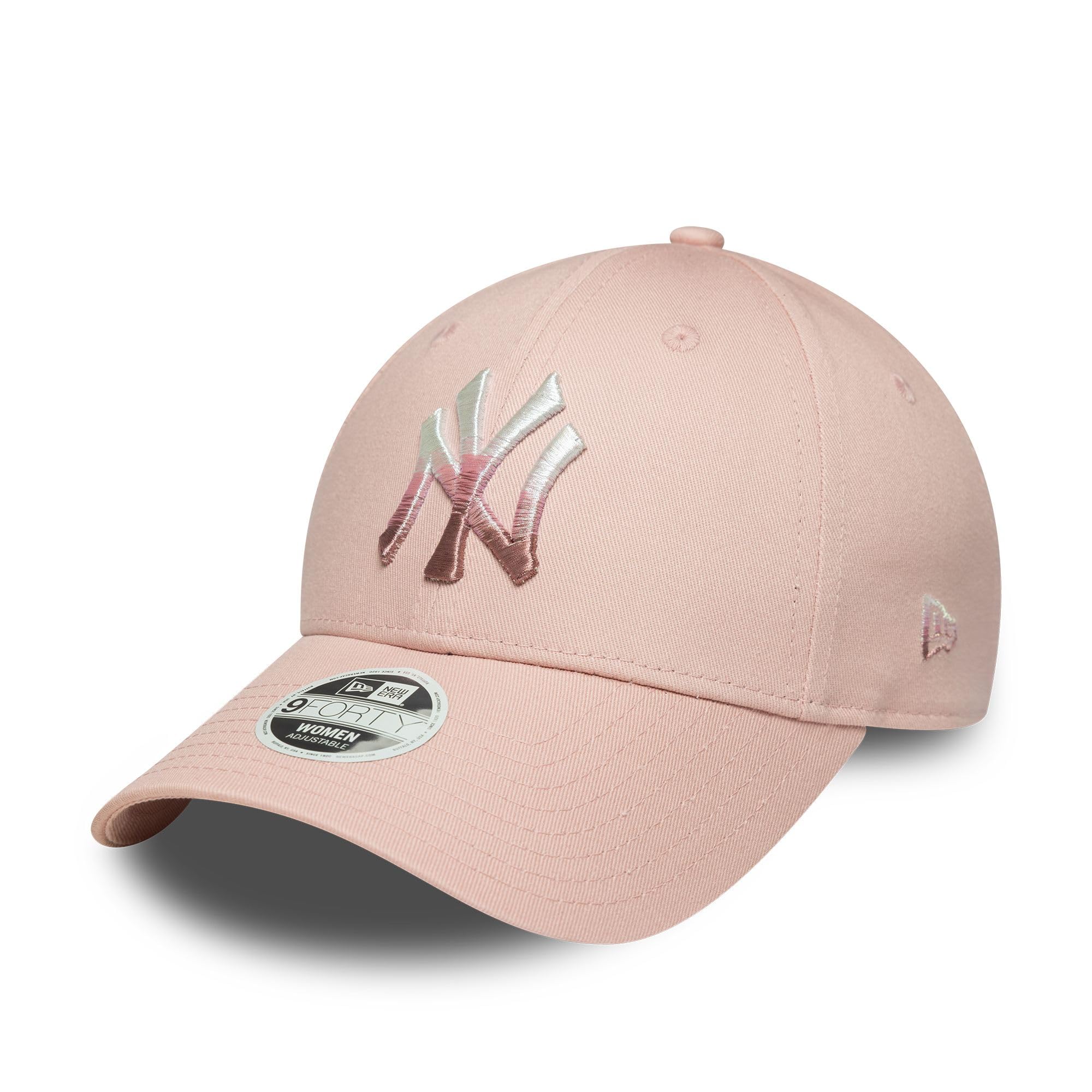 New Era New York Yankees Metallic Logo 9Forty Women Cap Rosa - One-Size