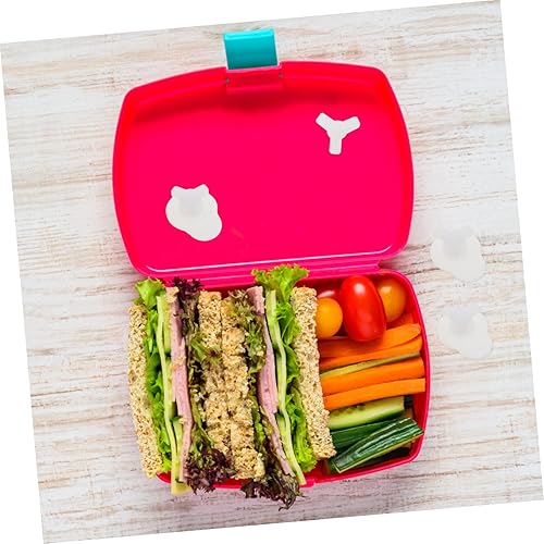 Miniatura 7 de DOITOOL 10 Uds. Fresco Caja de Ventilación Enchufe de Plástico Recipientes de Alimentos para Fiambreras, Contenedores de Caja de Almuerzo, Agujero