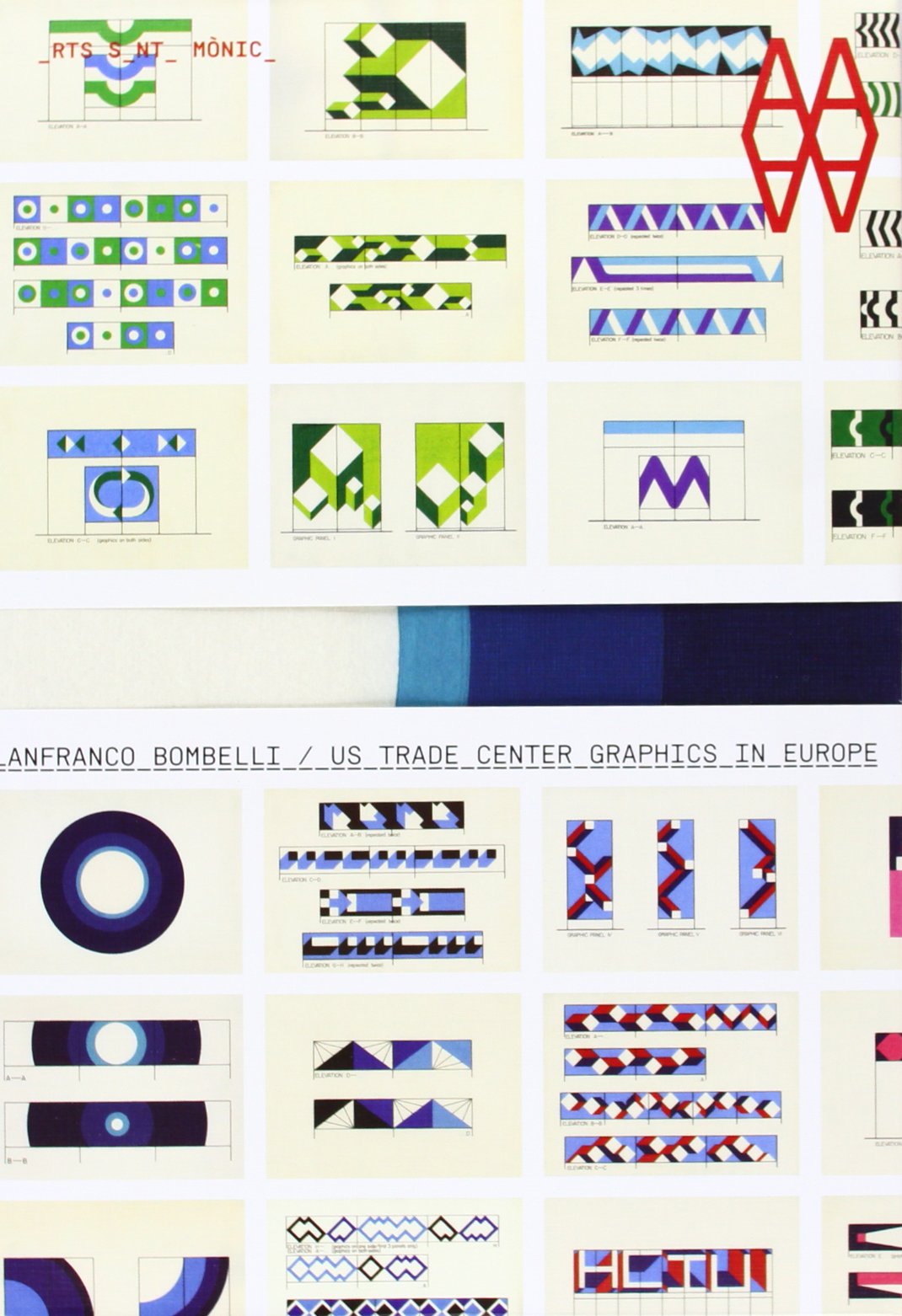 US Trade Center Graphics en Europe par Lanfranco Bombelli 1963-1977 livre d'art