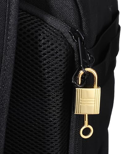 Miniatura 7 de 4 candados de aleación de zinc con llave, mini candados dorados para bolso, equipaje, mochila, cajas de madera, caja de joyería, caja de