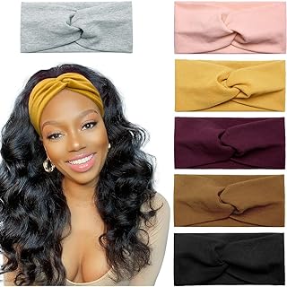 Huachi Turban Headbands for Women Trendy, Wide Women Head Bands, Fall Fa...
